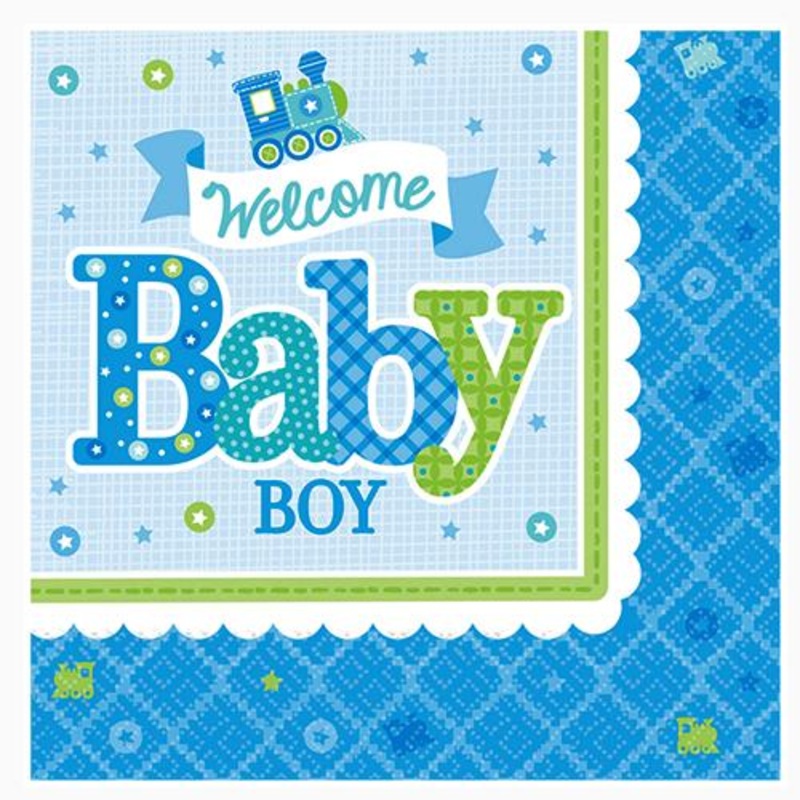 511461 Baby Boy Napkins