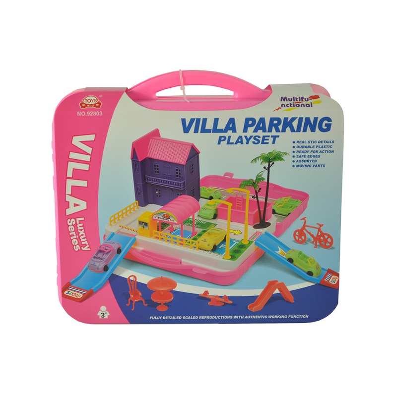 850921 Villa Parking Playset