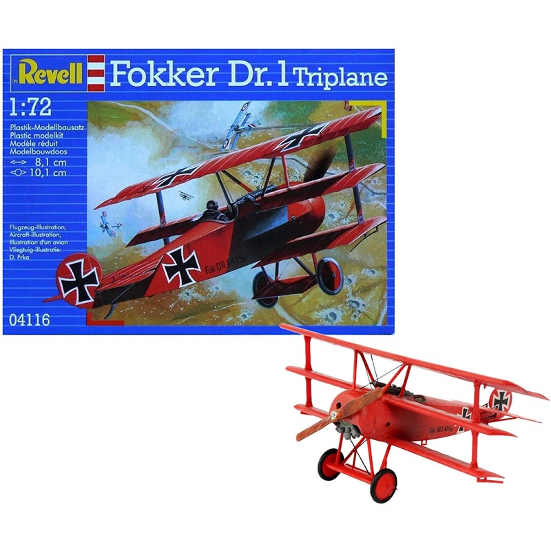 RV4116 Fokker Dr.1 Triplane
