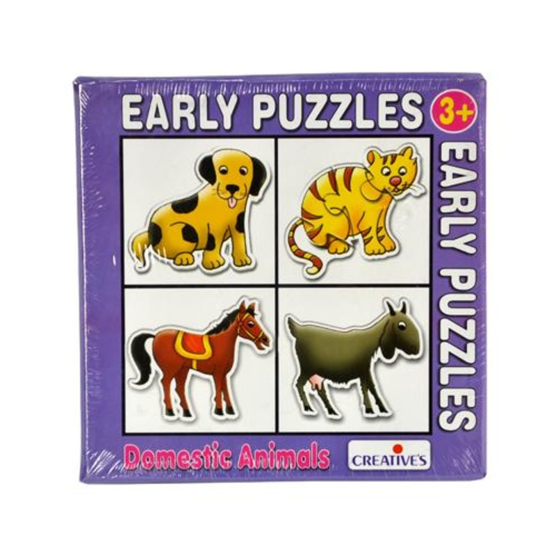 0736 Early Puzzles Domestic Animals