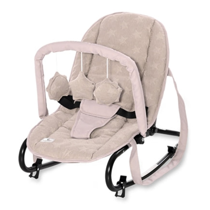 BABY ROCKER ELIZA LUXE Cameo Rose Stars