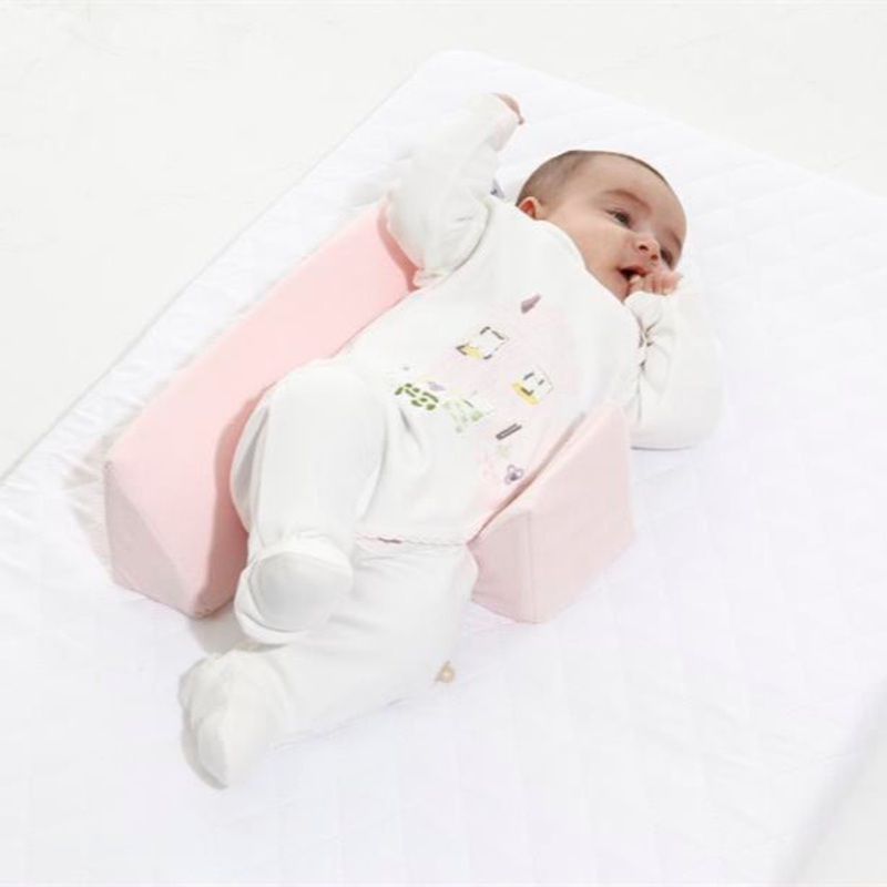 Baby Side Sleeping Pillow pink