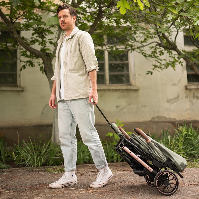 Baby Stroller RIBERA 0+ GREY ICY