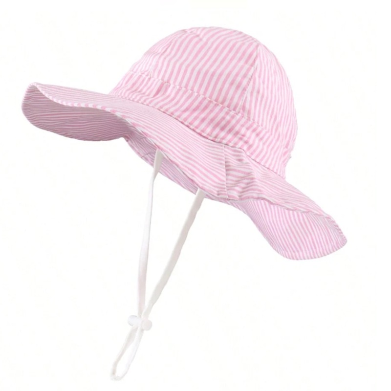 Bucket Hats For Boys Girls Infant 1-2y Pink