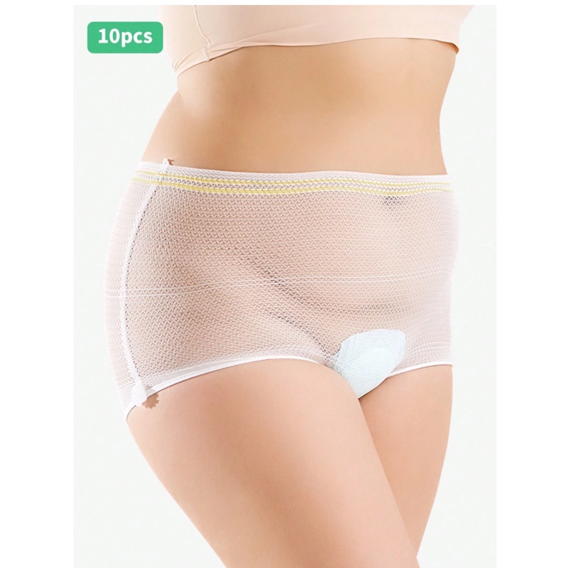 CARER Mesh C-Section Recovery Underwear M