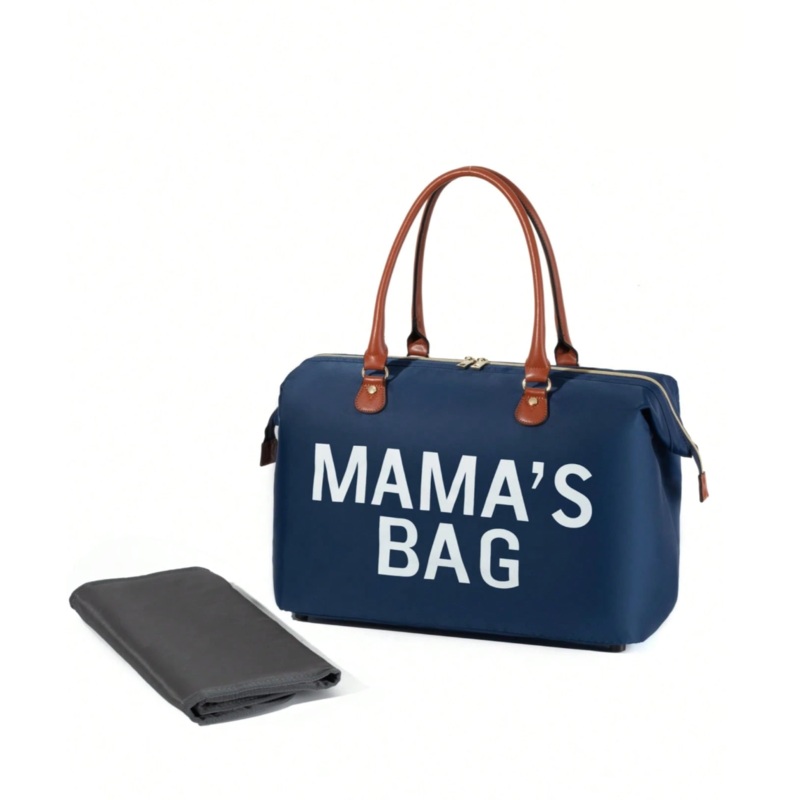 High Quality Mummy Bag With Large Capacity navy blue
