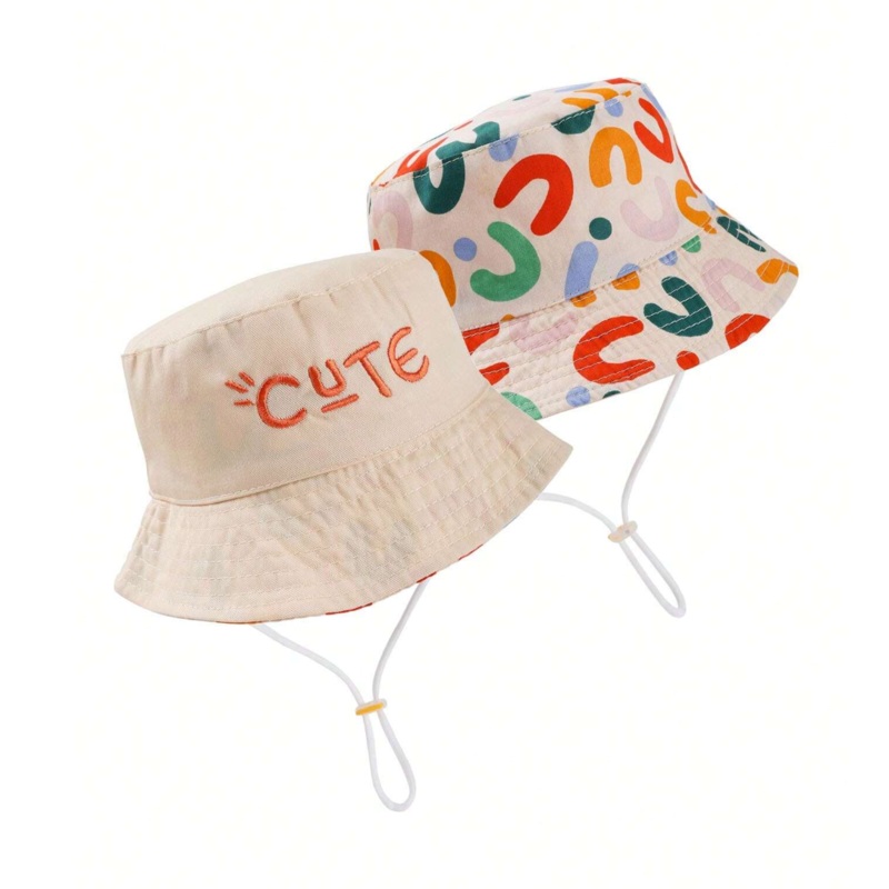 Kids Reversible Bucket Hat 1-2 year Cute