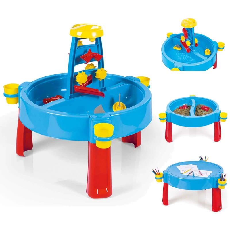 3-in-1 Water & Sand Activity Table (2 – 6 Years)