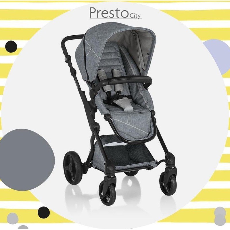 Presto City stroller DARK GREY