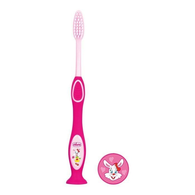 Toothbrush 3-6 years pink