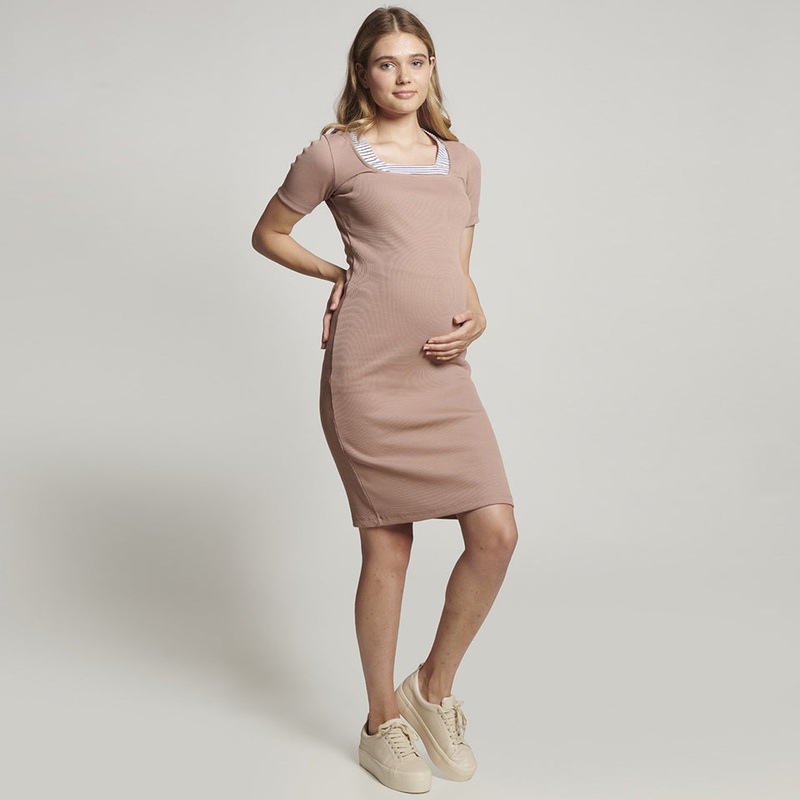 Vanesa Dress – Coffee Small