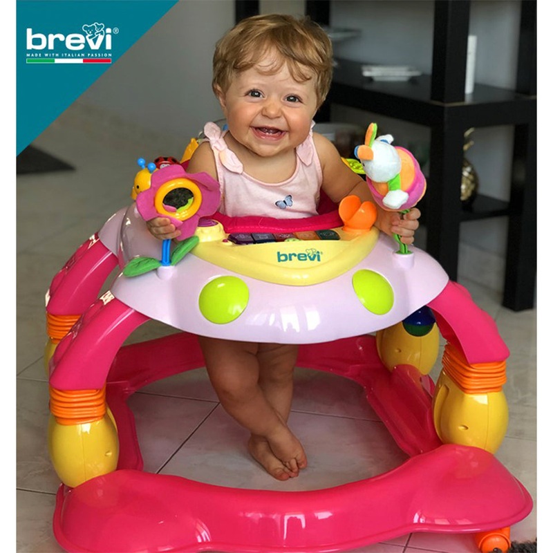 BREVI GIOCAGIRO 3 in 1 PINK