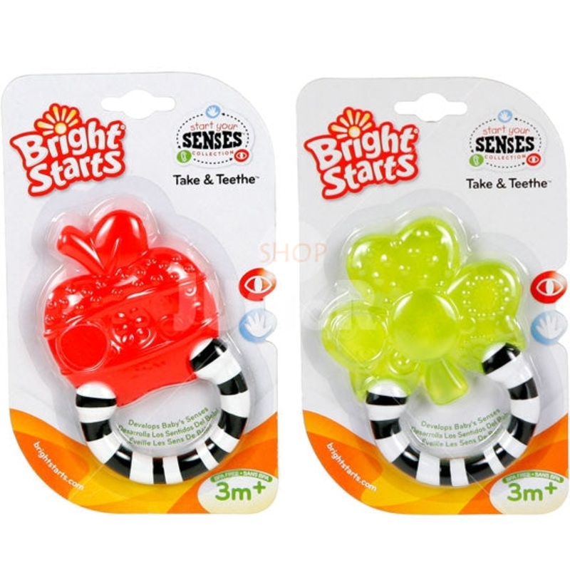 Take &Teethe Teethers red