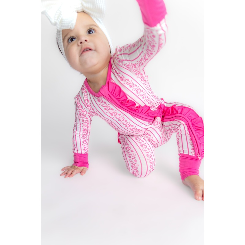 Aurora Bamboo Convertible Zip Romper 0-3
