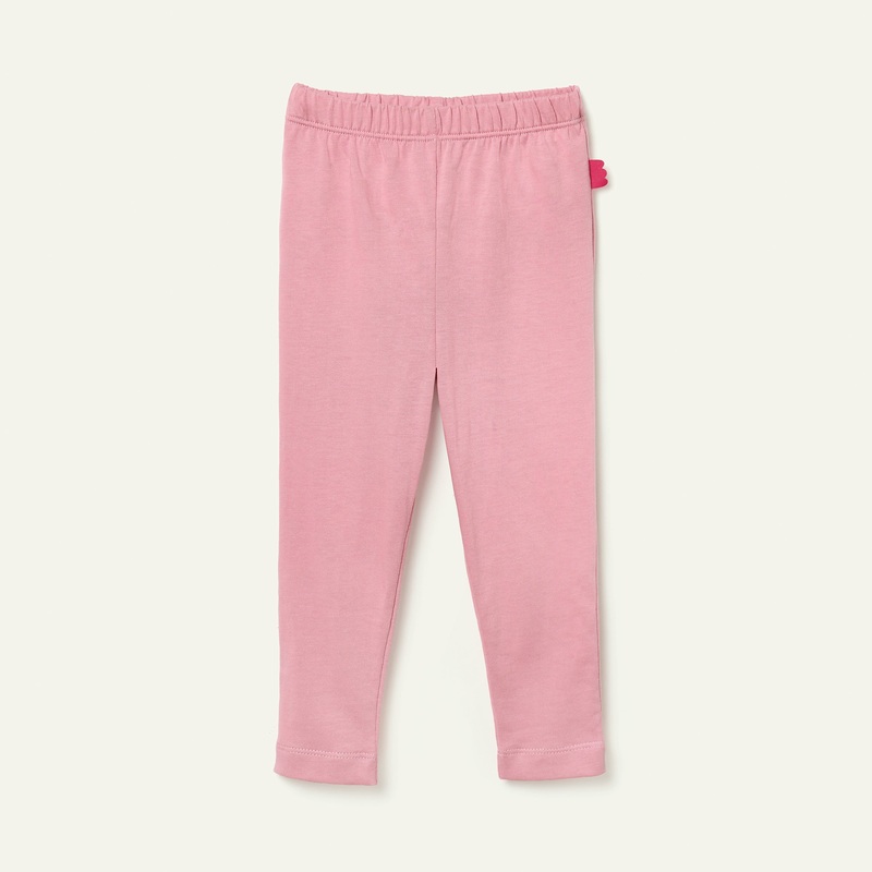 Recycled Cotton Pink Legging 1Y