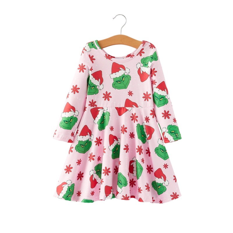 Christmas Character Print Dress 2
