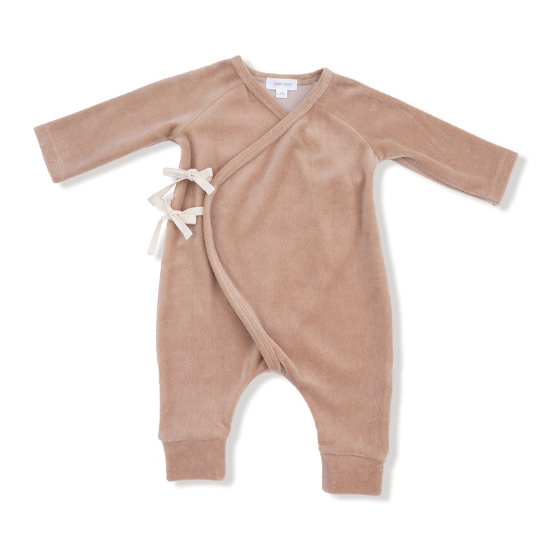 Velour Wrap Coverall NB